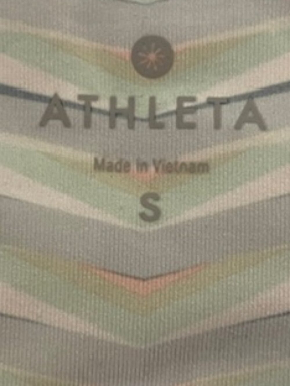 Athleta Small Chaturanga High Rise Prism Capri Leggings - Picture 4 of 6